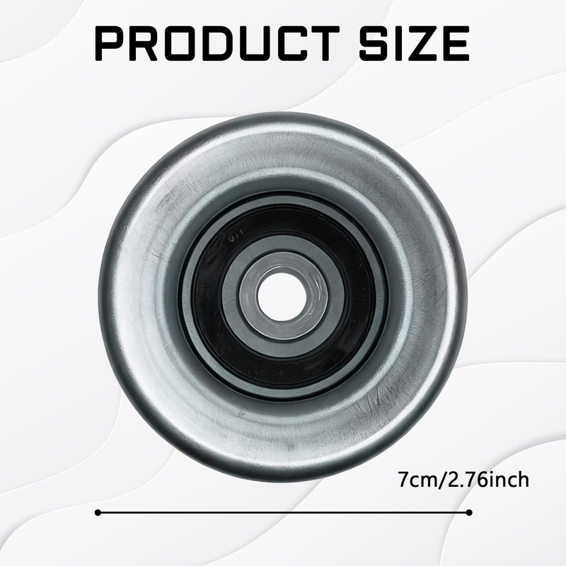 Eponcia Belt Tensioner Pulley Idler Pulley Kit for Toyota FJ Cruiser 06-11 Highlander&RAV4 III 07-17 Sienna 10-17 Venza&Lexus ES Gs 08-17 RX350L IS250 IS300 GS350 ES350 RC300 Drive Belt Idler Pulleys - Image 2